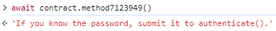 authenticate를 호출하기 전에 password를 확인해야 합니다.